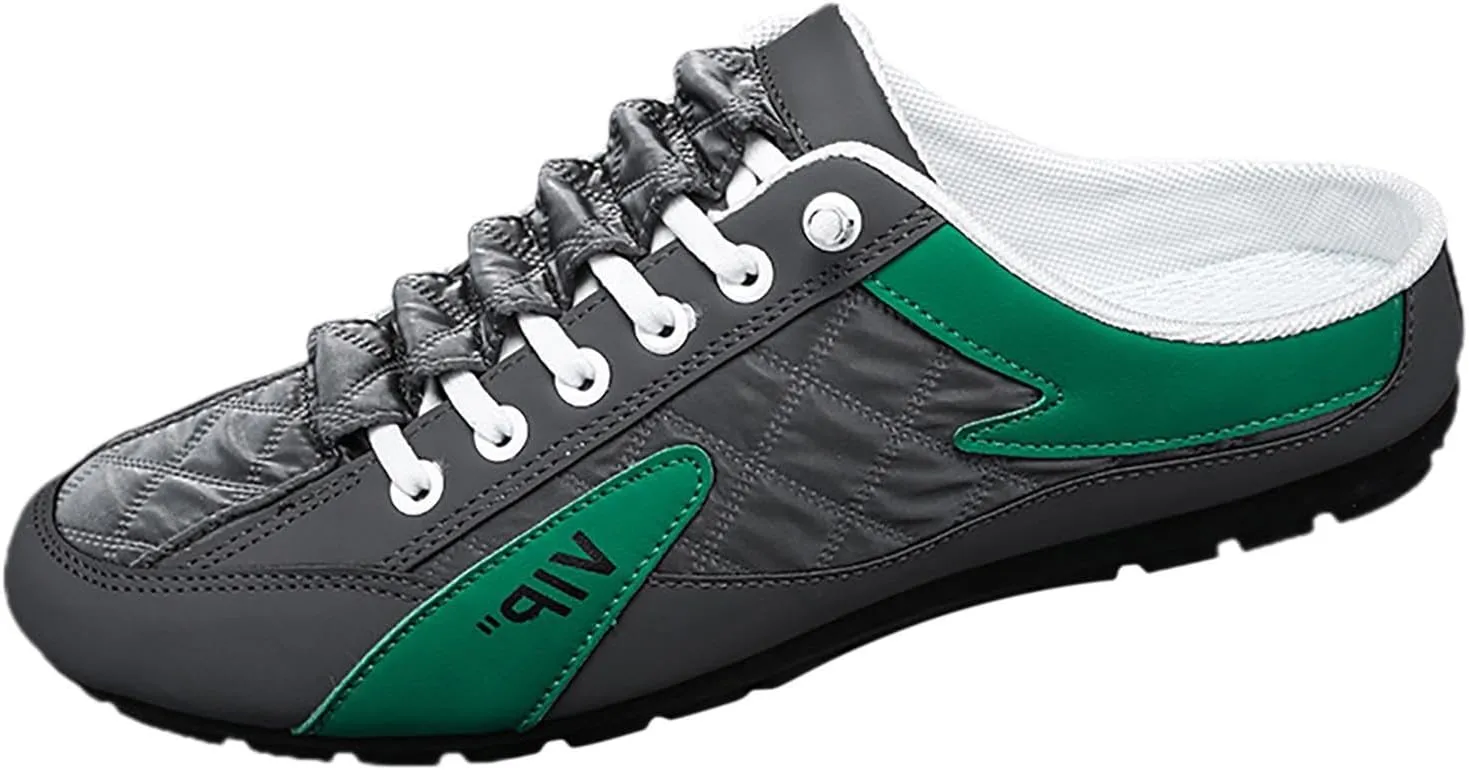 2023 Men's New Spring And Autumn Fisherman's Shoes Slip On Shoes Mens Suede Shoes Casual Lightweight Tennis Mesh Trendy
