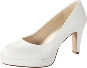 Ankis Women's Pumps - Womens Comfy Close Toe Heels - 3.15in Black Dress Shoes for Women - Comfortable Work Heels for Women - Black Heels, Nude Heels, White Heels,Gold Heels, Silver Heels for Women