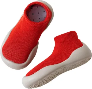 Baby Boy First Walking Sock Shoes Knitting Mesh Breathable Socks Slip on Casual Socks Shoes Lightweight Slippers Toddlers Newborn Infant Sneakers