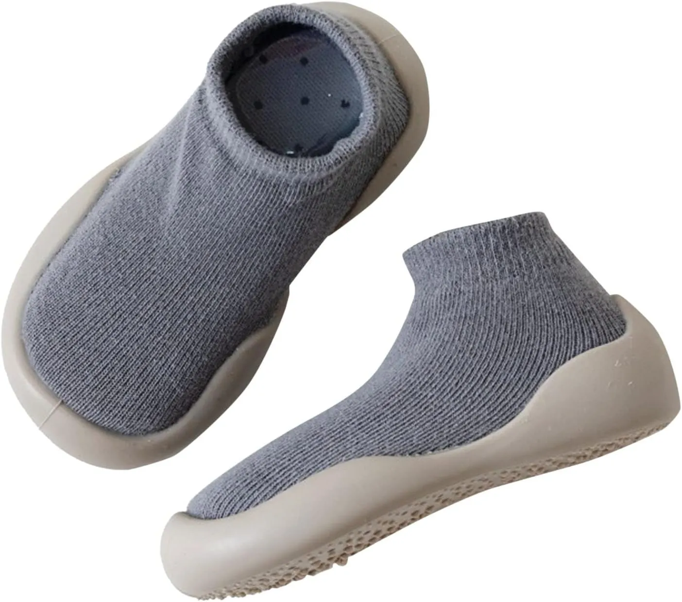 Baby Boy First Walking Sock Shoes Knitting Mesh Breathable Socks Slip on Casual Socks Shoes Lightweight Slippers Toddlers Newborn Infant Sneakers