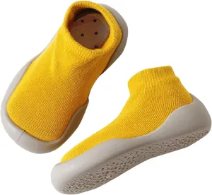 Baby Boy First Walking Sock Shoes Knitting Mesh Breathable Socks Slip on Casual Socks Shoes Lightweight Slippers Toddlers Newborn Infant Sneakers