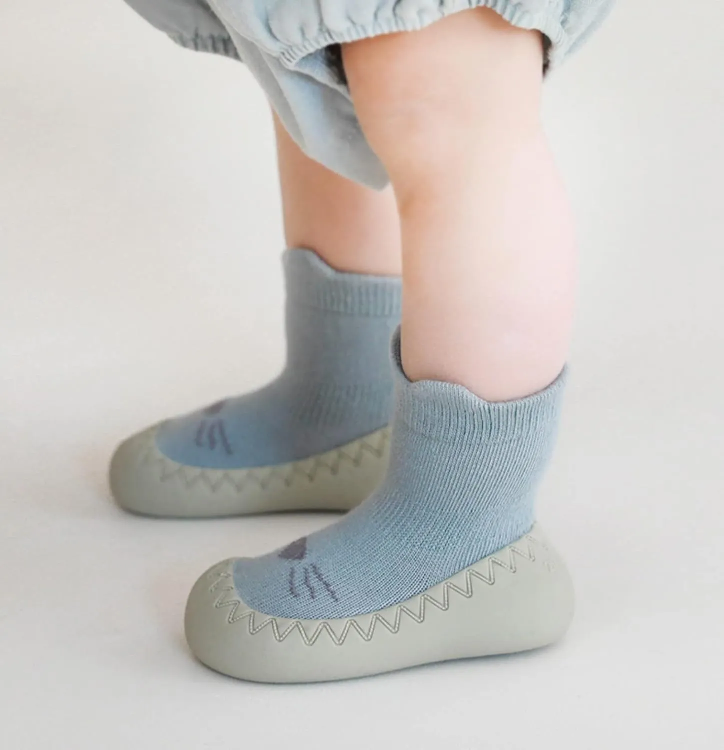 Baby Toddler Non-skid Sock Shoes Non Slip Floor Slipper for Boys Girls First Walking 2 Pairs