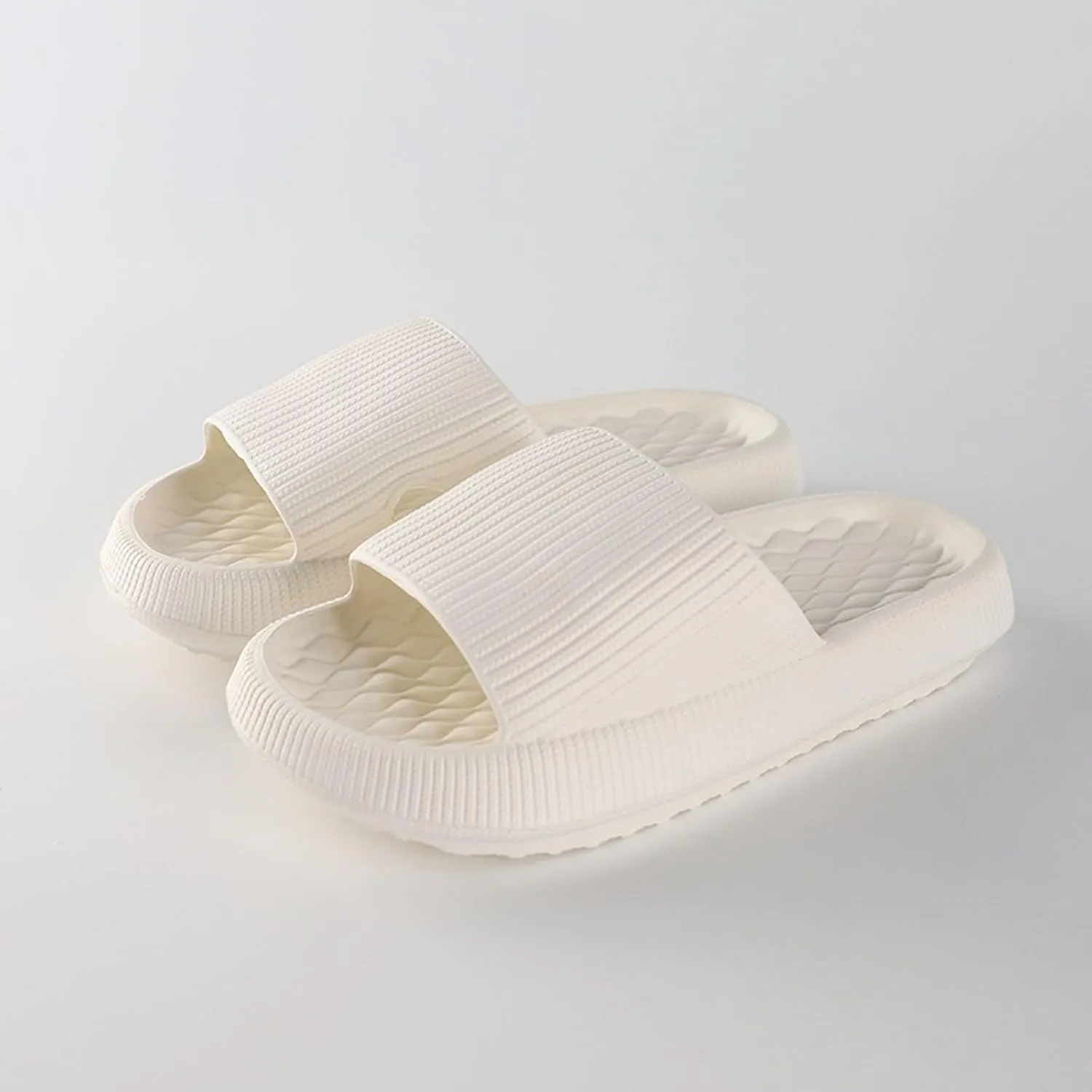 Bathroom Slippers Men Open Toe Shower Shoes Bathroom Sandals Slide Slippers for House Slipper Outdoor