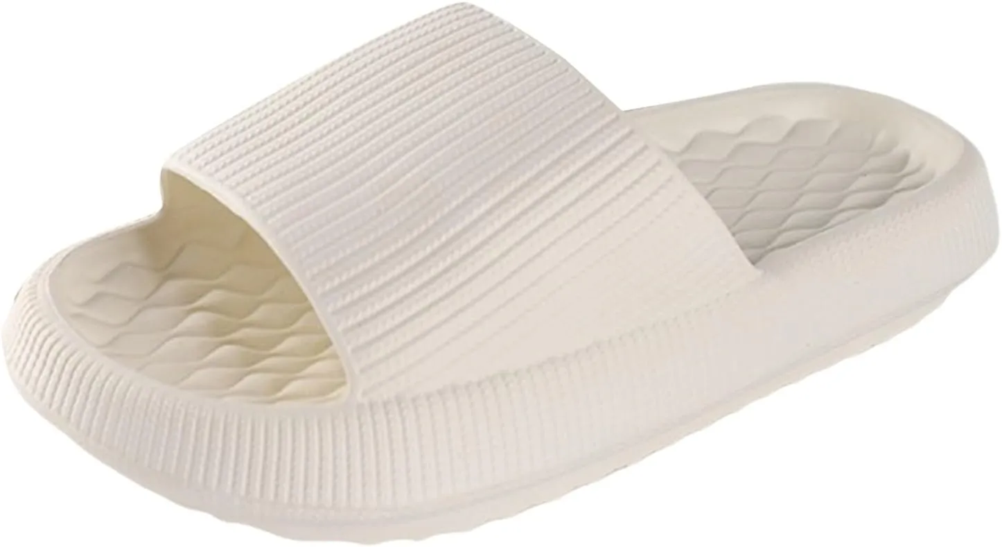 Bathroom Slippers Men Open Toe Shower Shoes Bathroom Sandals Slide Slippers for House Slipper Outdoor