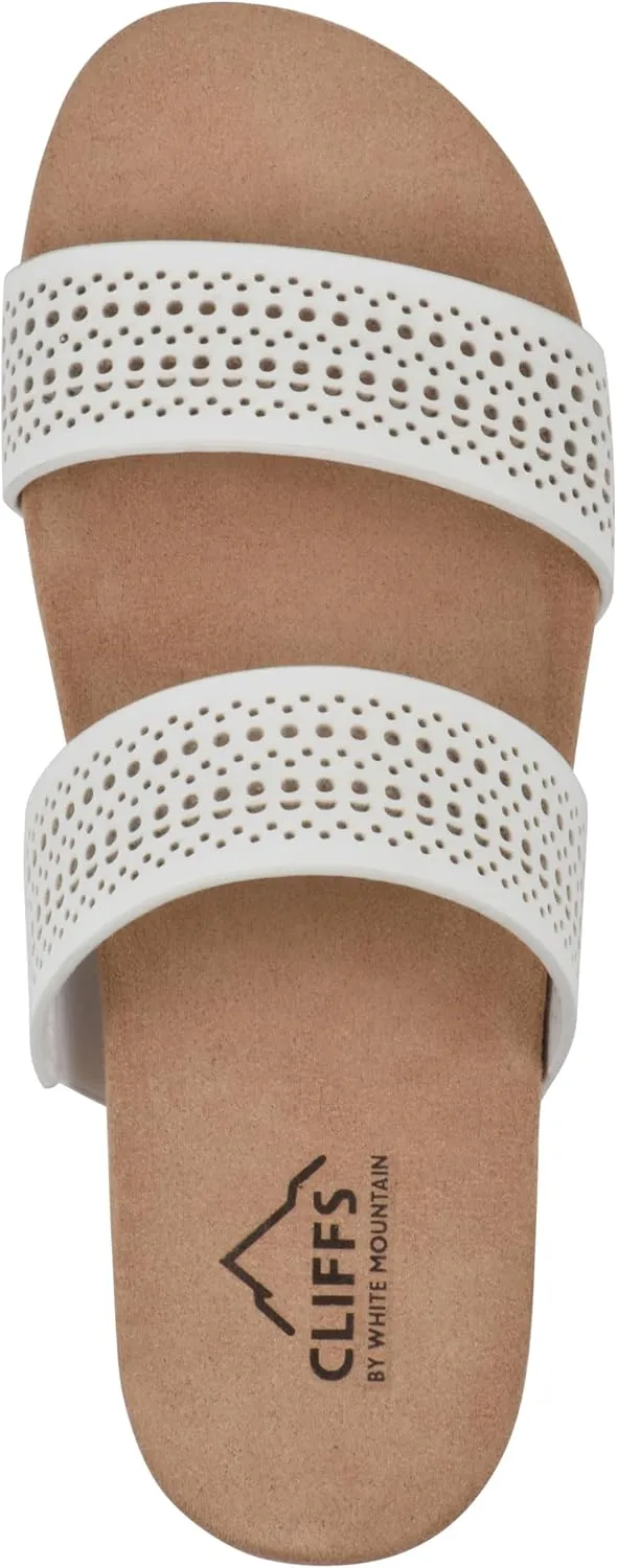 CLIFFS BY WHITE MOUNTAIN Women's Thrilled Slide Sandal
