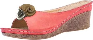 Comfortable Slip On Shoes for Women 3D Graphic Florals Fashion Sandals Trendy Cute Preppy Y2k Boho Beach Sandal