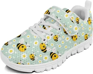 Girls Active Sneakers Boys Running Shoes Kids Slip On Trainers