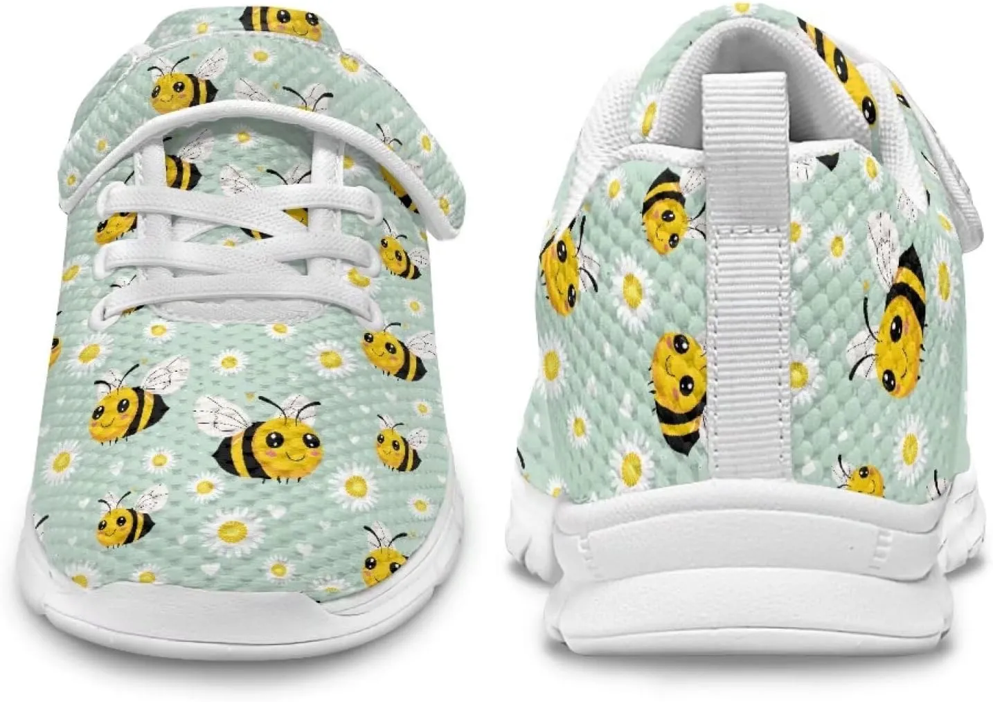 Girls Active Sneakers Boys Running Shoes Kids Slip On Trainers