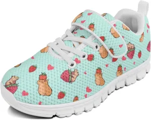 Girls Slip on Shoes Boys Walking Running Shoes for Kids Active
