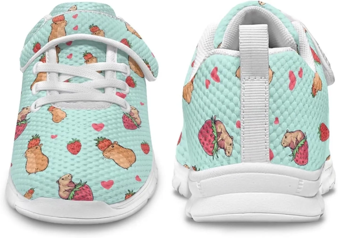 Girls Slip on Shoes Boys Walking Running Shoes for Kids Active
