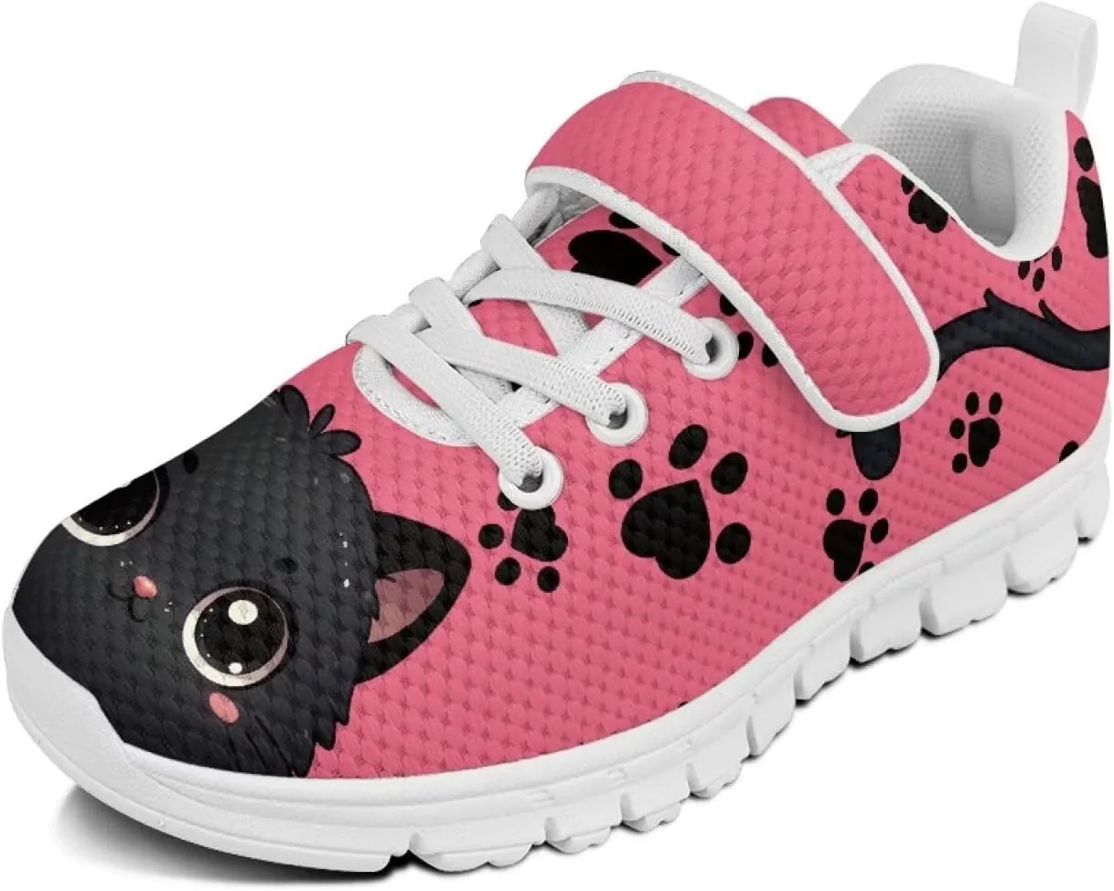 Girls Slip on Shoes Boys Walking Running Shoes for Kids Active
