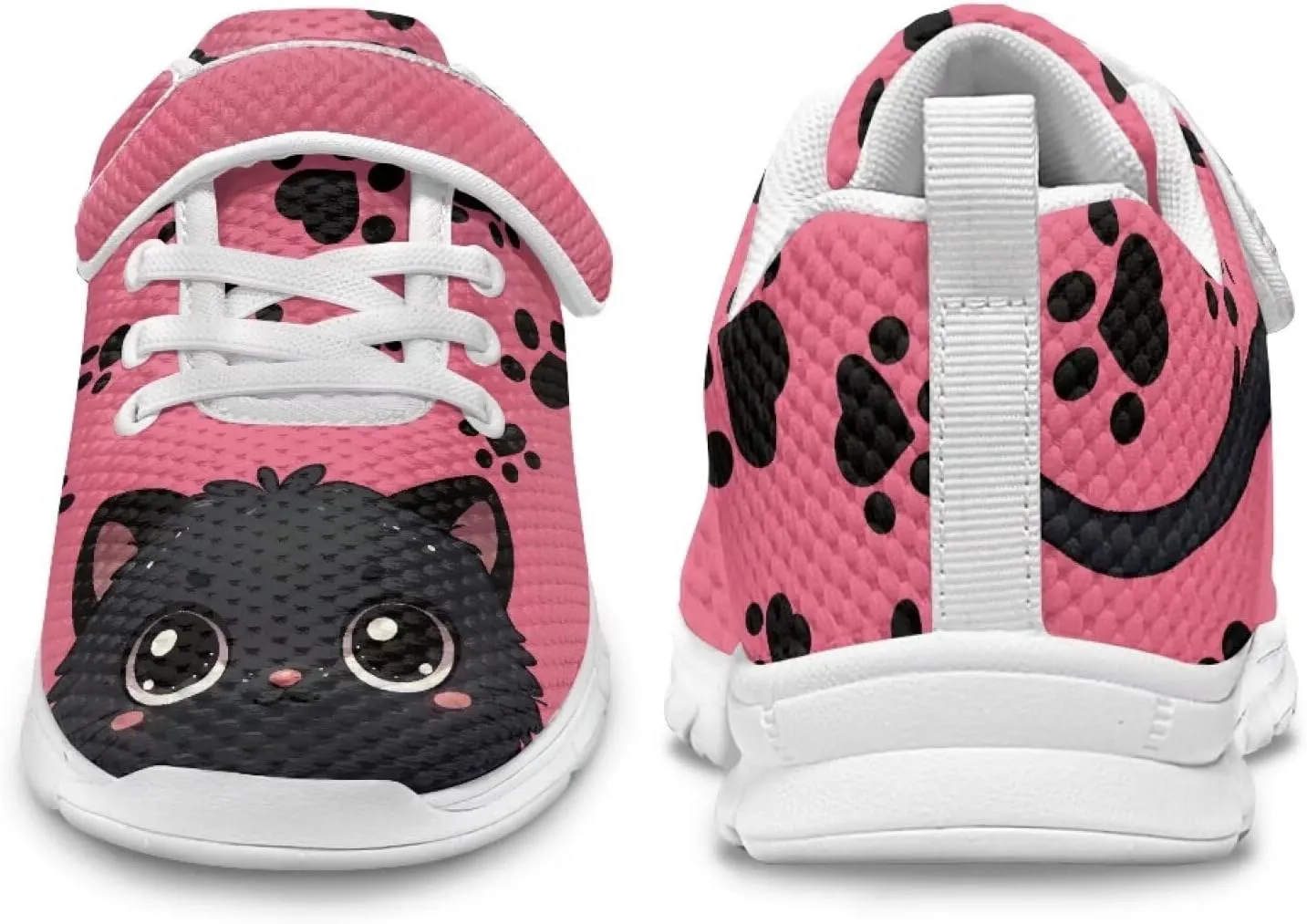 Girls Slip on Shoes Boys Walking Running Shoes for Kids Active