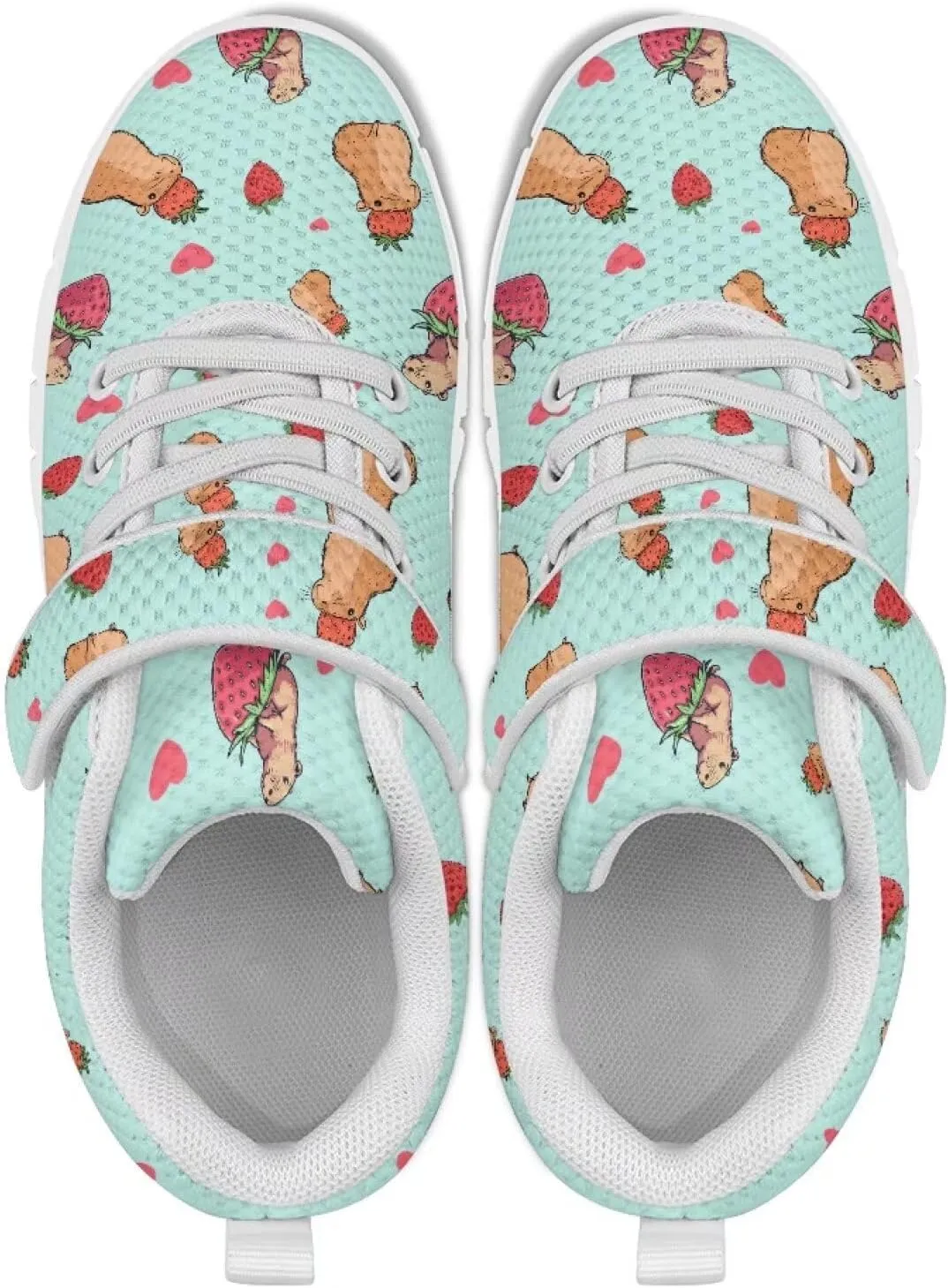 Girls Slip on Shoes Boys Walking Running Shoes for Kids Active