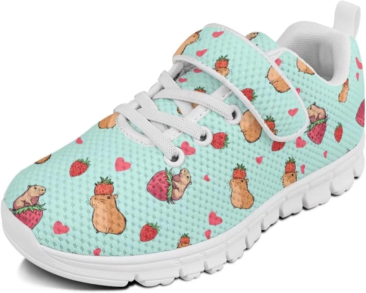 Girls Slip on Shoes Boys Walking Running Shoes for Kids Active