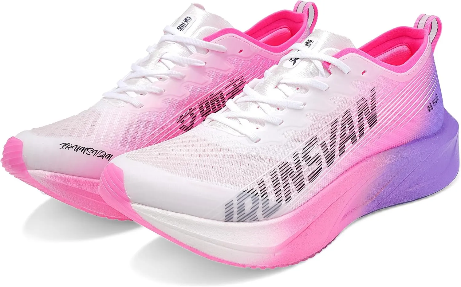 Heat 2.0 Carbon Plate Marathon Running Shoes for Men Anti-Slip Ultra-Light Rebound Athletic Man Sport Shoes Sneakers