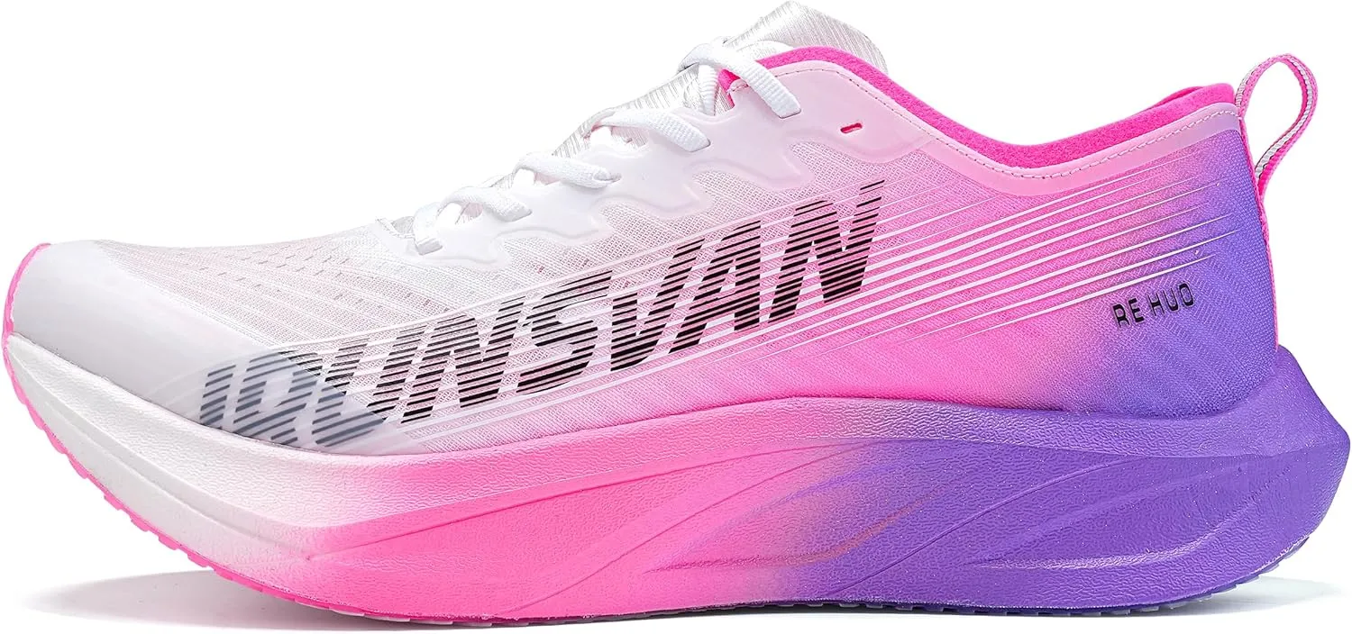 Heat 2.0 Carbon Plate Marathon Running Shoes for Men Anti-Slip Ultra-Light Rebound Athletic Man Sport Shoes Sneakers