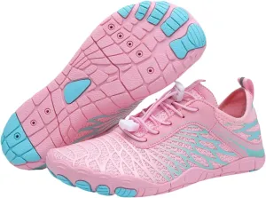 Hike Barefoot Shoes Womens Mens,Pro Barefoot Shoe with Wide Toe Box, Healthy&Non-Slip Breathable Water Shoes Waterproof Trail Running Sneakers Quick Drying Athletic Sneaker Beach Hiking Footwear