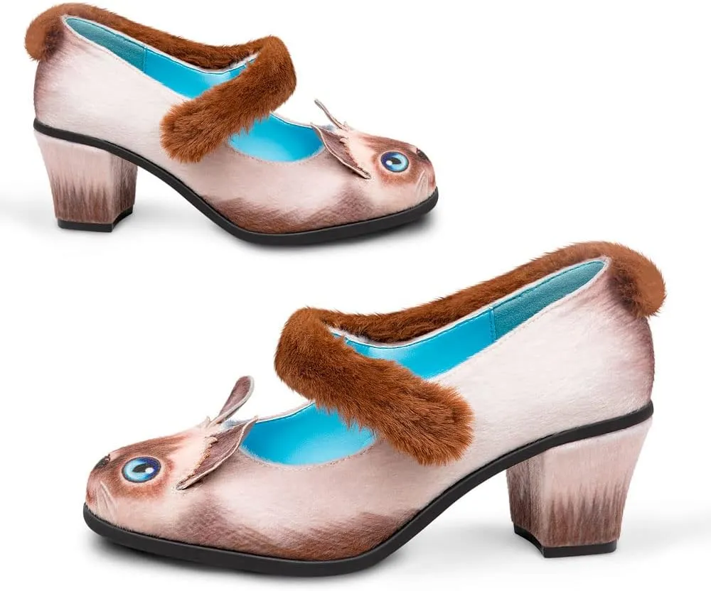 Hot Chocolate Design Chocolaticas Mid Heels Women's Mary Jane Pumps