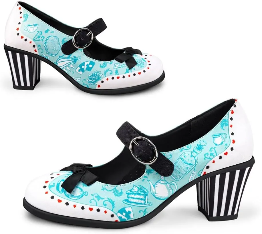 Hot Chocolate Design Chocolaticas Mid Heels Women's Mary Jane Pumps