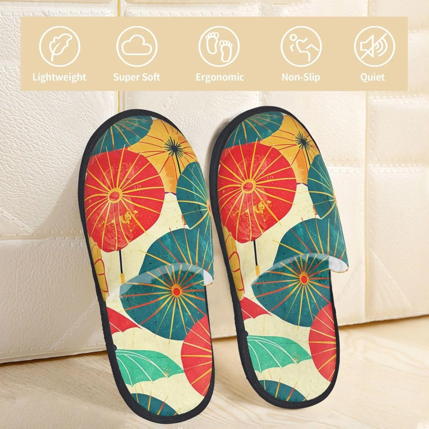 House Slippers For Women Men Fuzzy House Shoes Non-Slip Spa Slippers Winter Warm Ladies Slippers For Indoor Outdoor