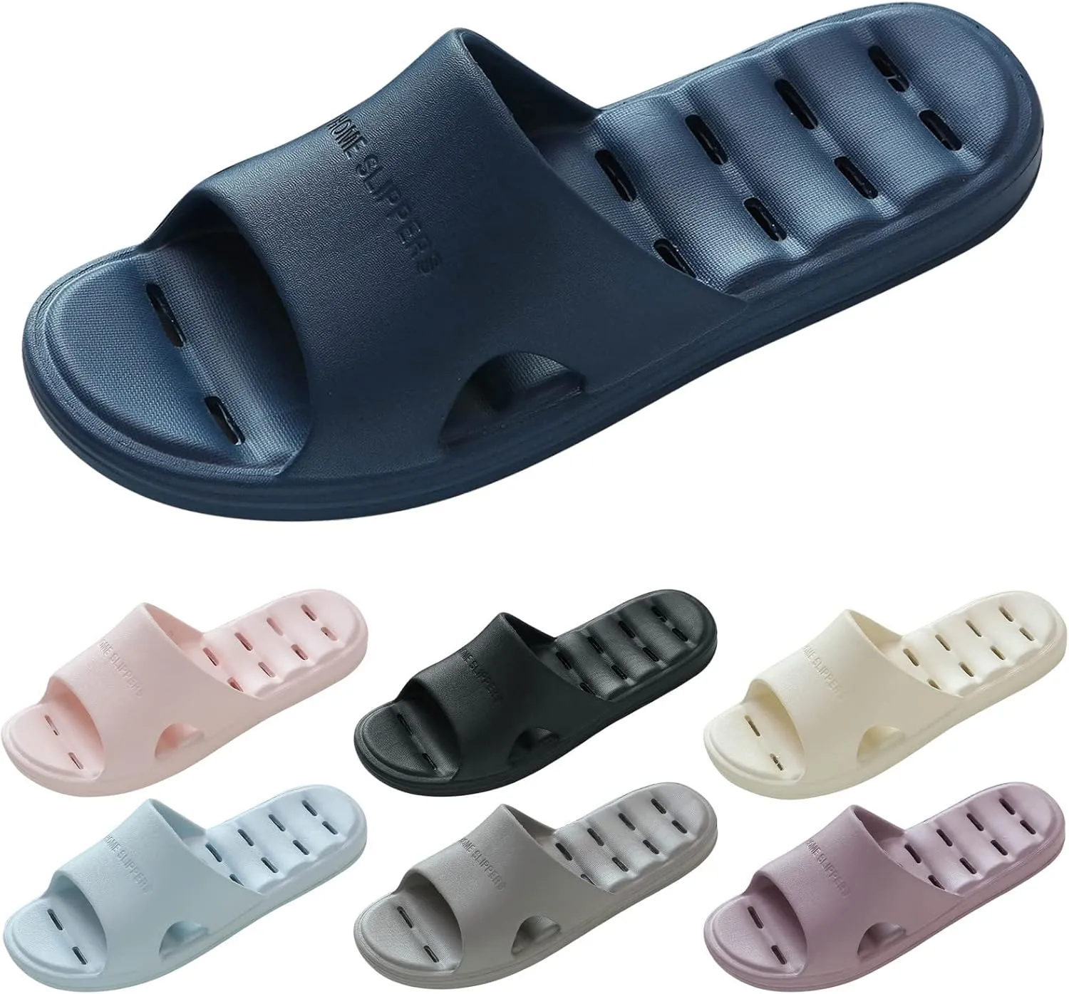 Indoor Slippers Lightweight Beach Sandals Soft Sole Open Toe Open-Toe Eva Travel-Friendly Breathable Shoes