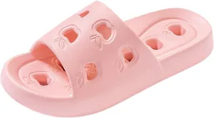 Indoor Slippers Non Slip Quick Drying Shower Slides Cushioned Thick Sole Sandals for Indoor and Outdoor