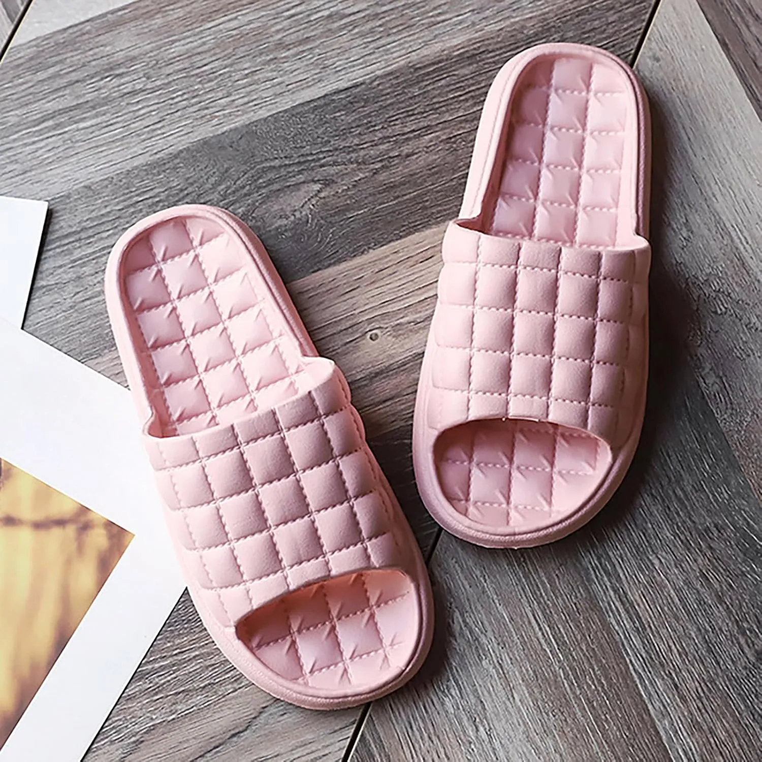 Indoor Slippers Travel Slippers for Women Foldable Shower Shoes Quick Drying Sandals Indoor and Outdoor