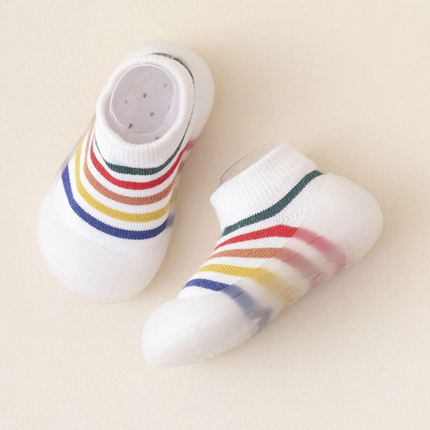 Infant Boys and Girls Indoor and Outdoor Sports Shoes Cotton Mesh Breathable Lightweight Sock Shoes Cozy Baby Shoes