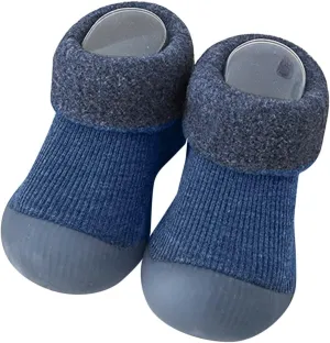 Infant Boys and Girls Indoor and Outdoor Sports Shoes Indoor First Walkers Casual Elastic Socks Shoes Cozy Baby Shoes
