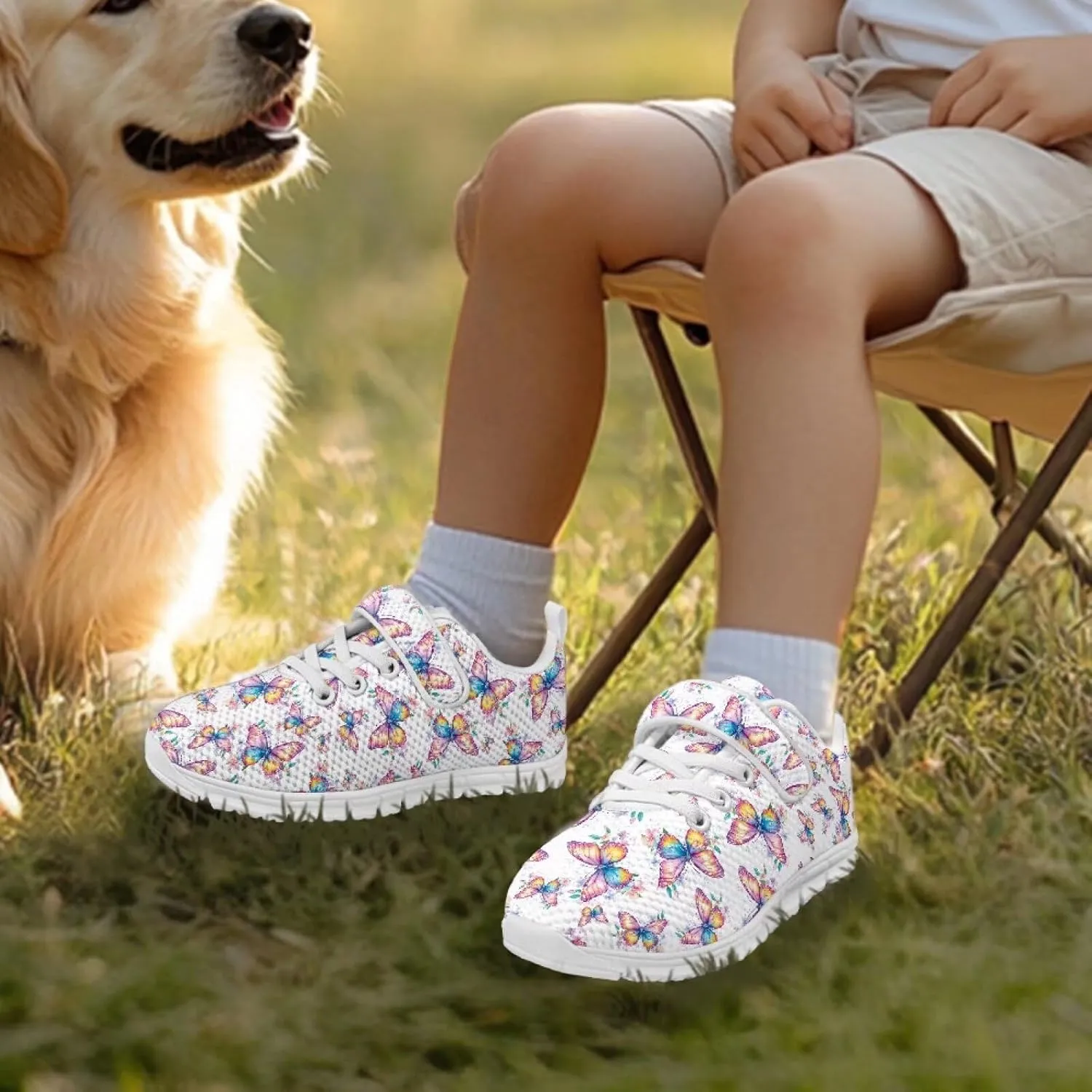 Kids Active Trainers Running Shoes for Girls Boys Sports Sneakers