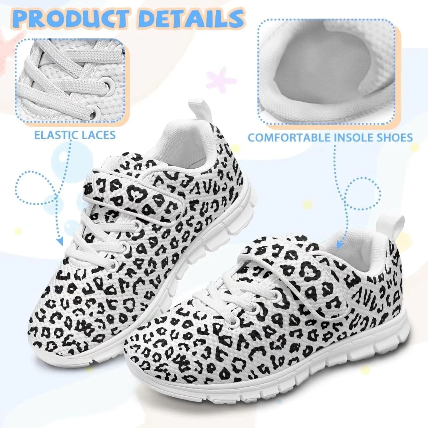 Kids Slip On Shoes Running Sneakers for Girls Boys