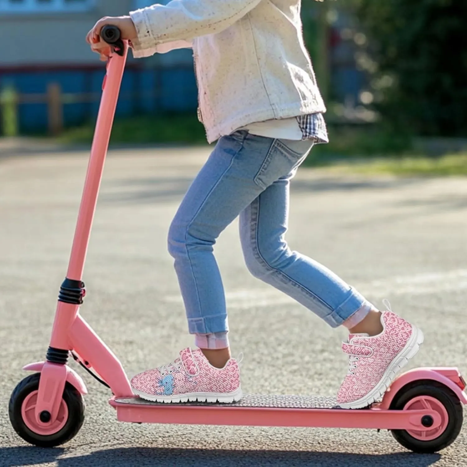 Kids Slip On Shoes Running Sneakers for Girls Boys