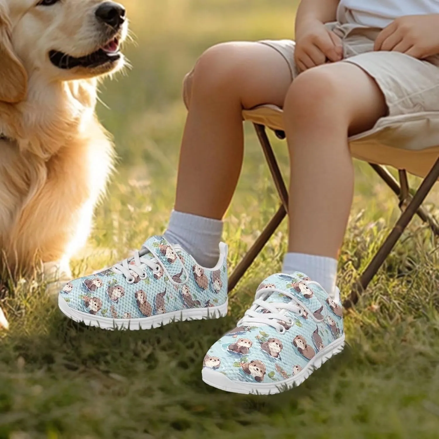 Kids Slip On Shoes Running Sneakers for Girls Boys