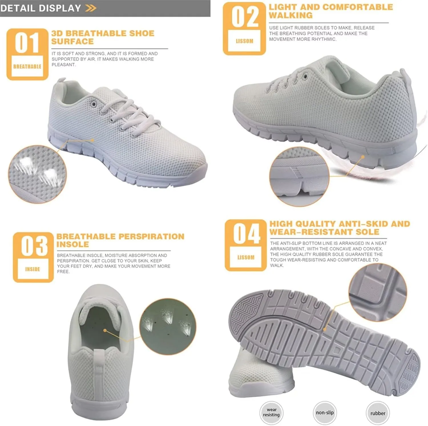 Kids Sneakers for Boys Girls Running Tennis Shoes