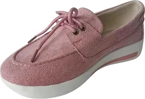 Ladmiple Sneakers For Women Slip On Wide Width Loafers Canvas Shoes Fashion Dressy Casual Summer Flats Walking Sneakers