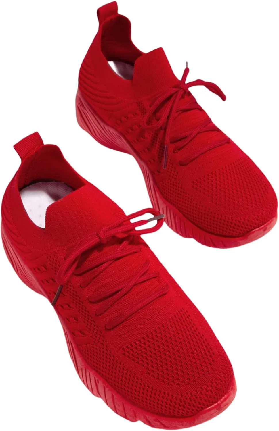 Ladmiple Tennis Shoes Womens Walking Running Comfort Light Weight Mesh Non Slip Fashion Casual Athletic Gym Slip On Sneakers