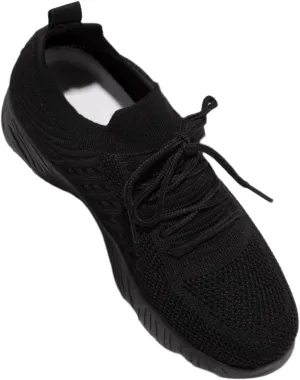 Lausiuoe Running Shoes For Women Arch Support Slip-on Walking Shoes Slip Resistant Breathable Workout Fashion Sneakers
