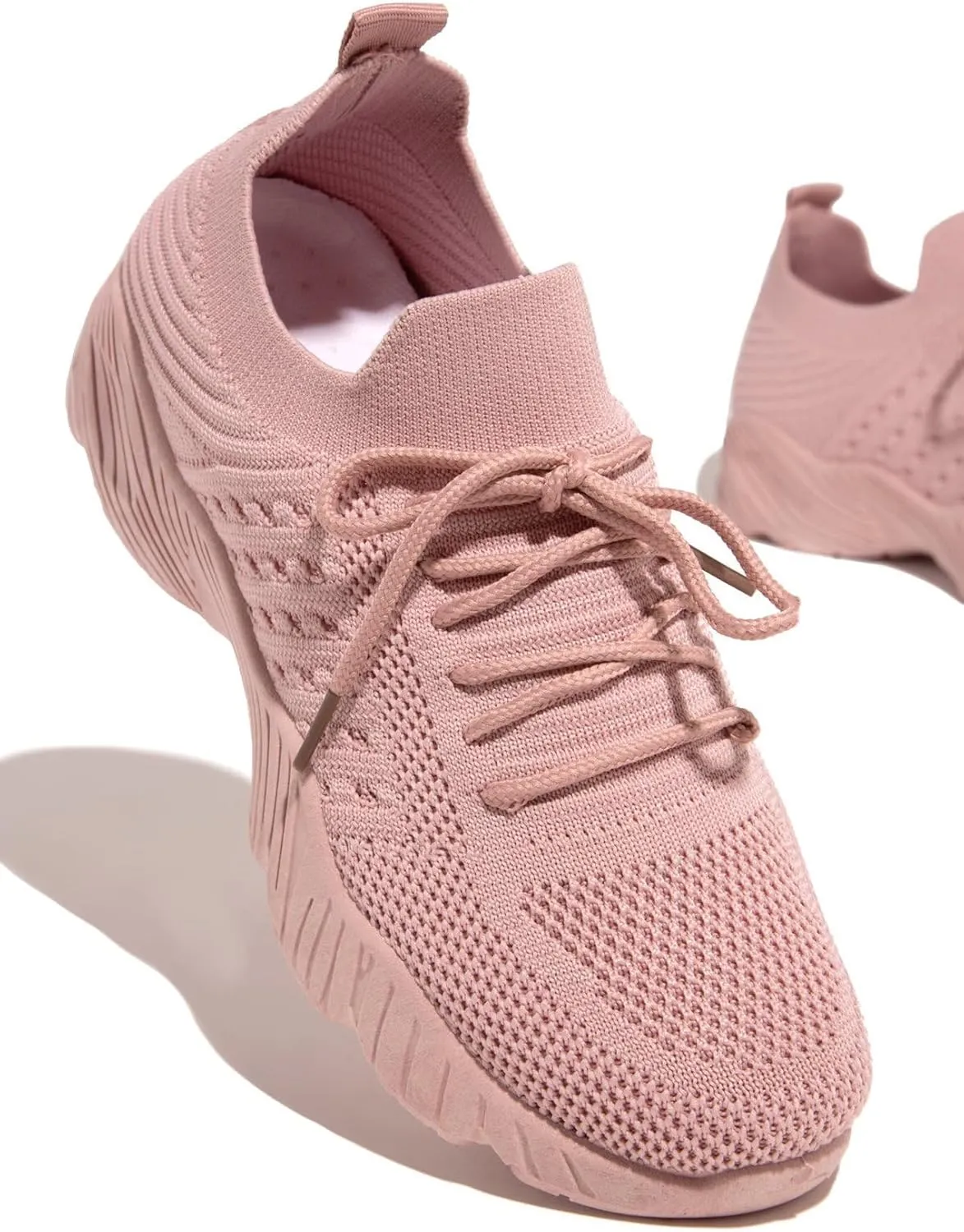 Lausiuoe Shoes For Women Sneakers Wide Width Walking Shoes Comfort Light Weight Mesh Non Slip Work Running Tennis Shoes
