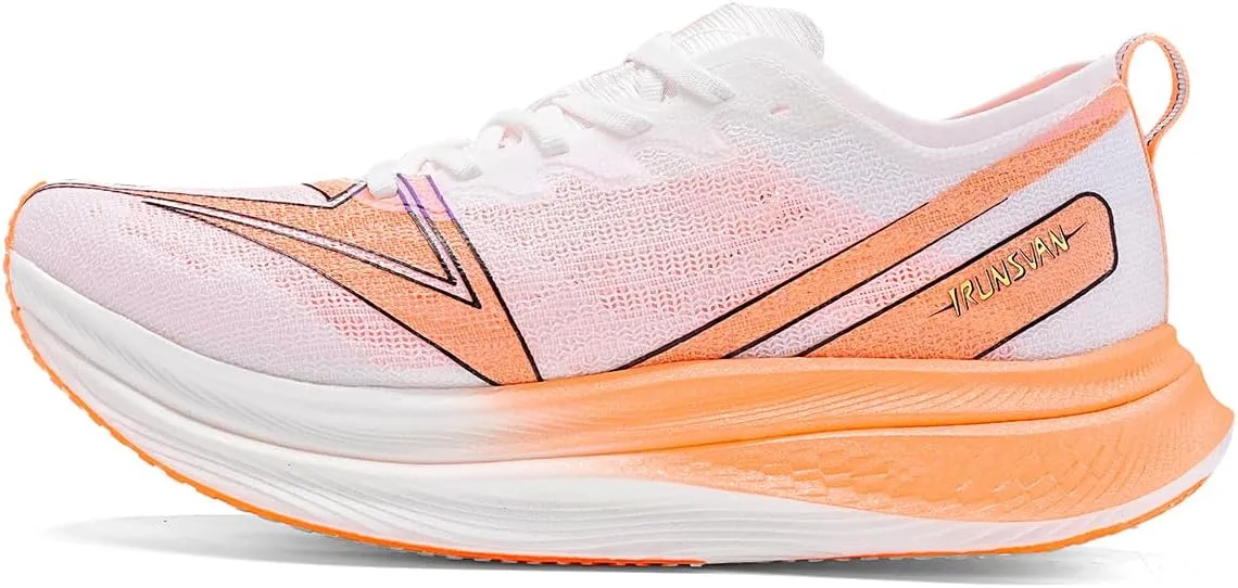 Marathon Carbon Plate Running Shoes Shock Absorption Ultra-Light Sports Shoes Rebound Technology Outdoor Men Sneakers