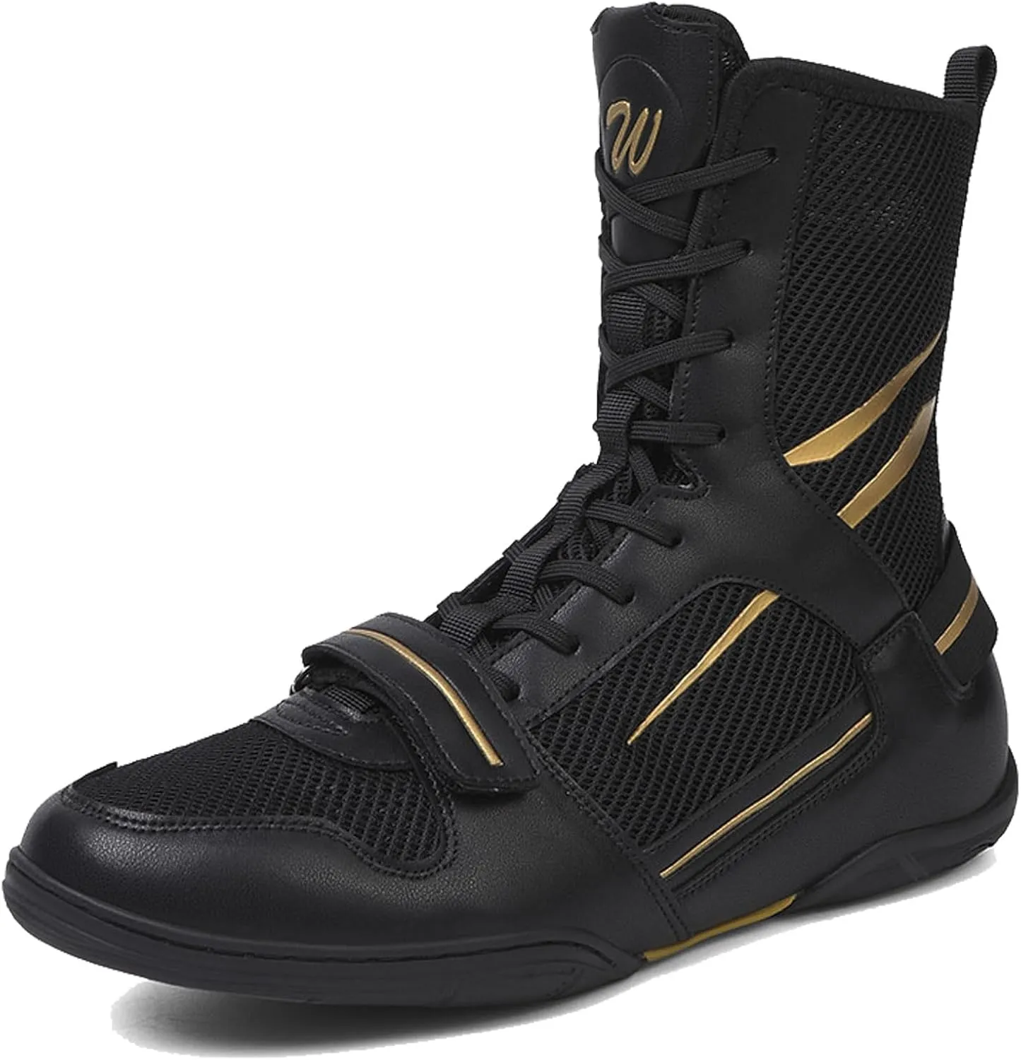 Men’s Boxing Shoes Professional Wrestling Shoes Breathable Lightweight Training Shoes