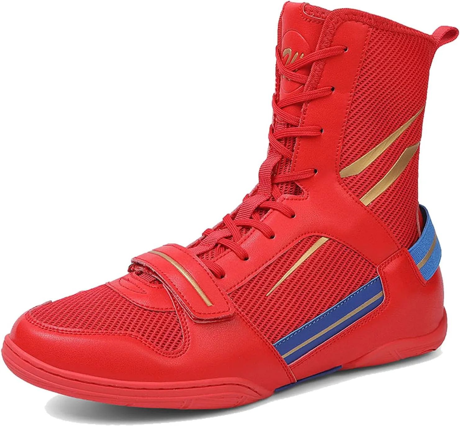 Men’s Boxing Shoes Professional Wrestling Shoes Breathable Lightweight Training Shoes