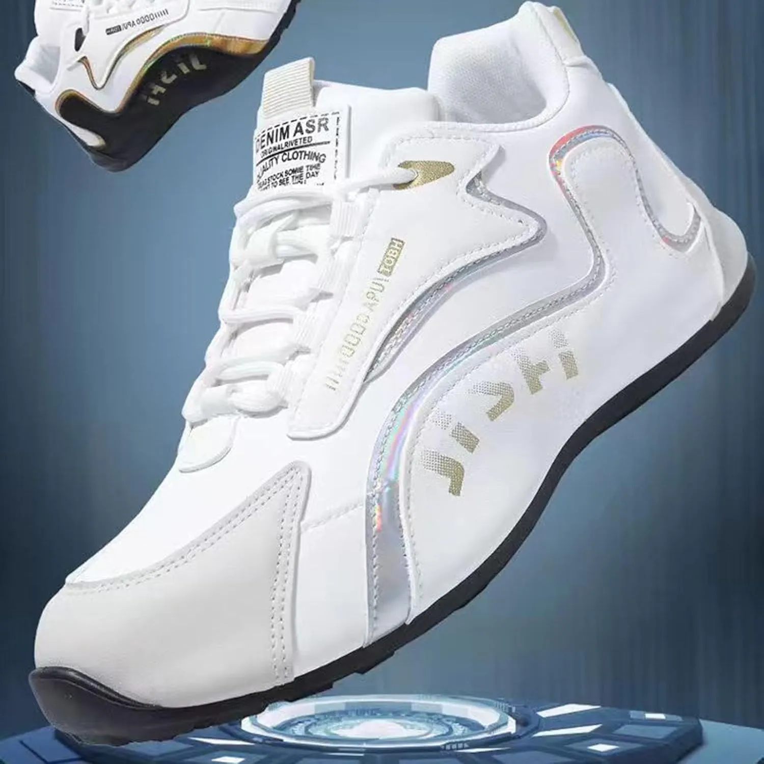 Men's Breathable Barefoot Shoes Breathable and Light Outdoor Comfy Walking Shoe Men's Arch Support Insole Shoes