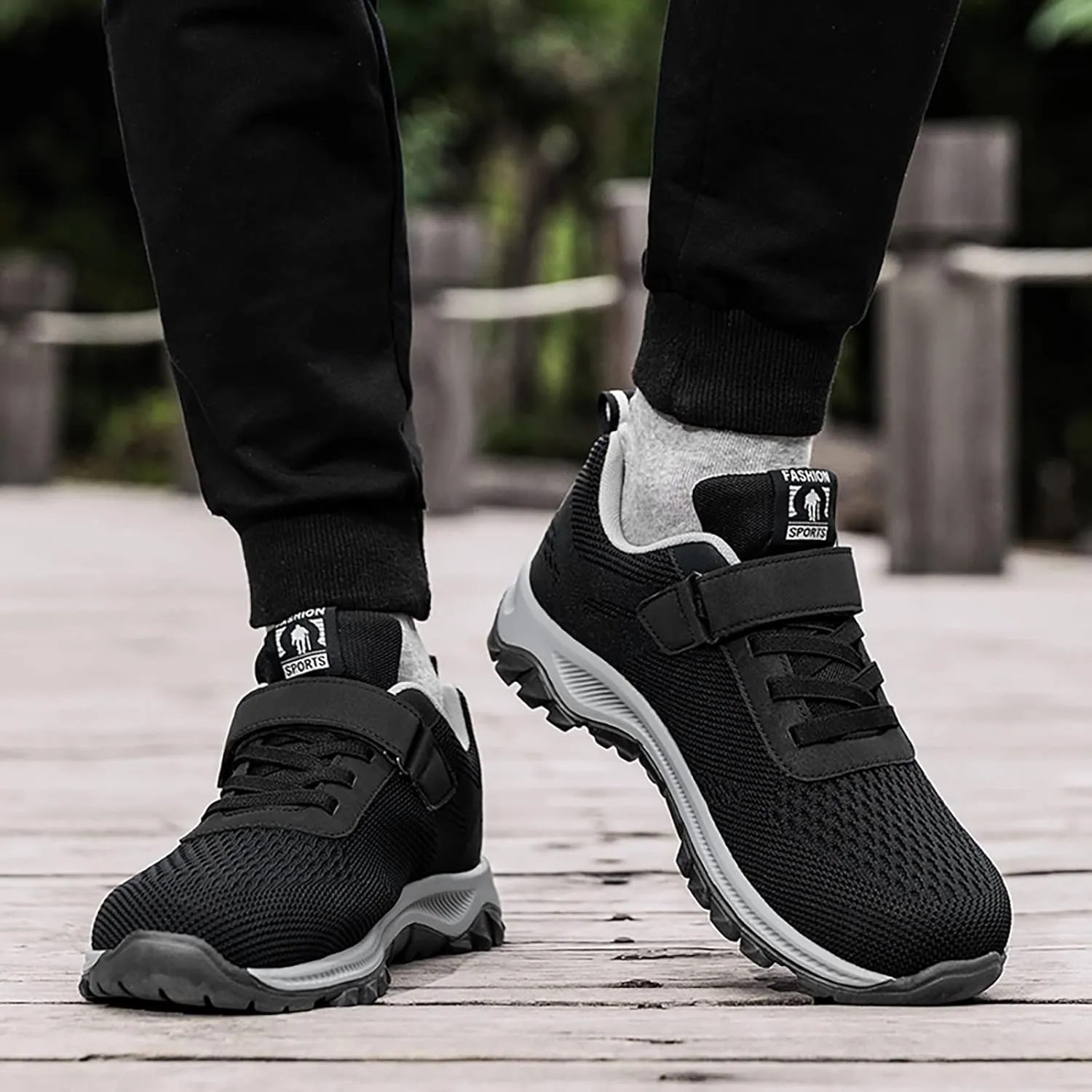 Men's Minimalist Barefoot Shoes Comfortable Breathable Lightweight Tennis Shoe Men's Arch Support Insole Shoes