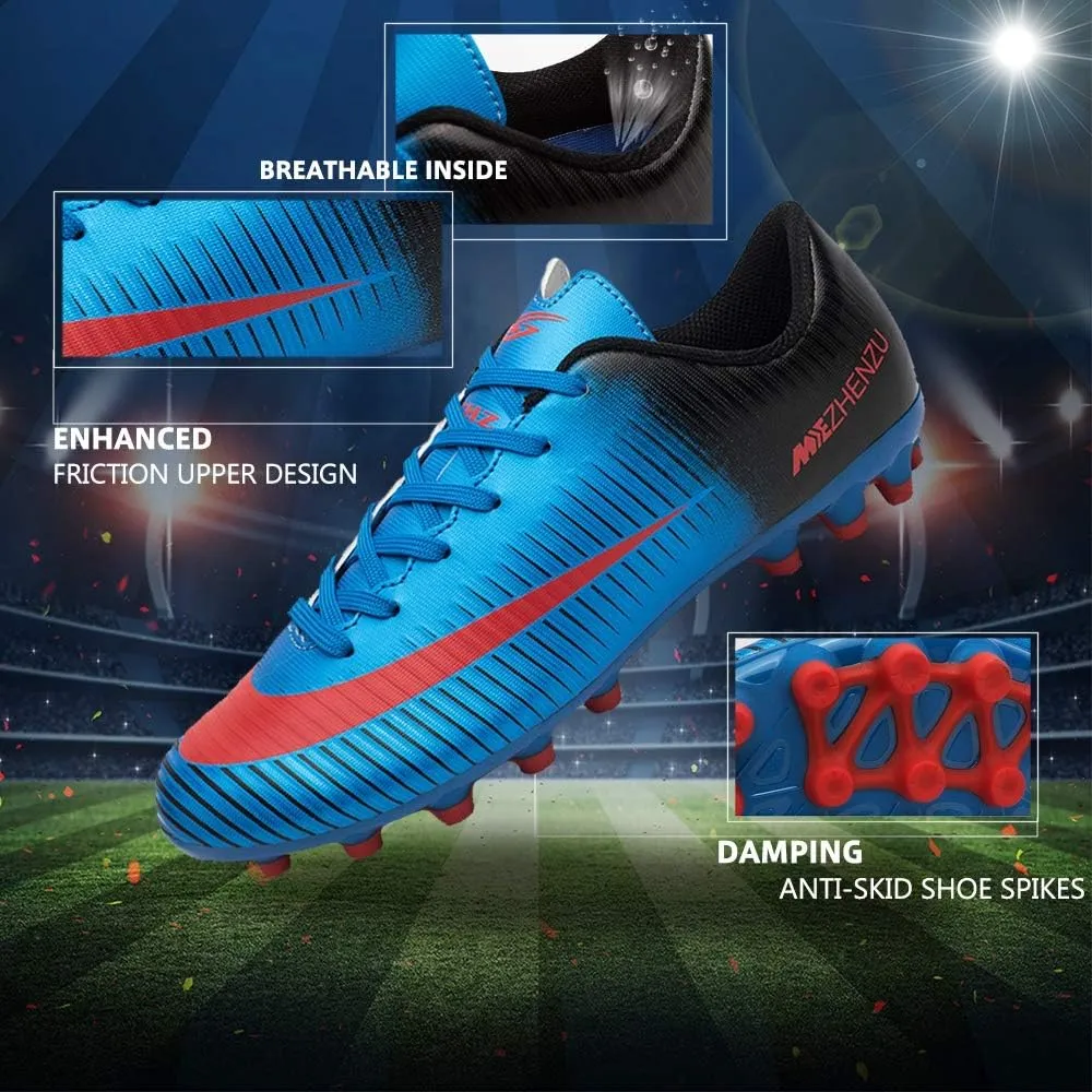 Men's Soccer Training Shoes Kids Youth Outdoor Field Turf Soccer Cleats