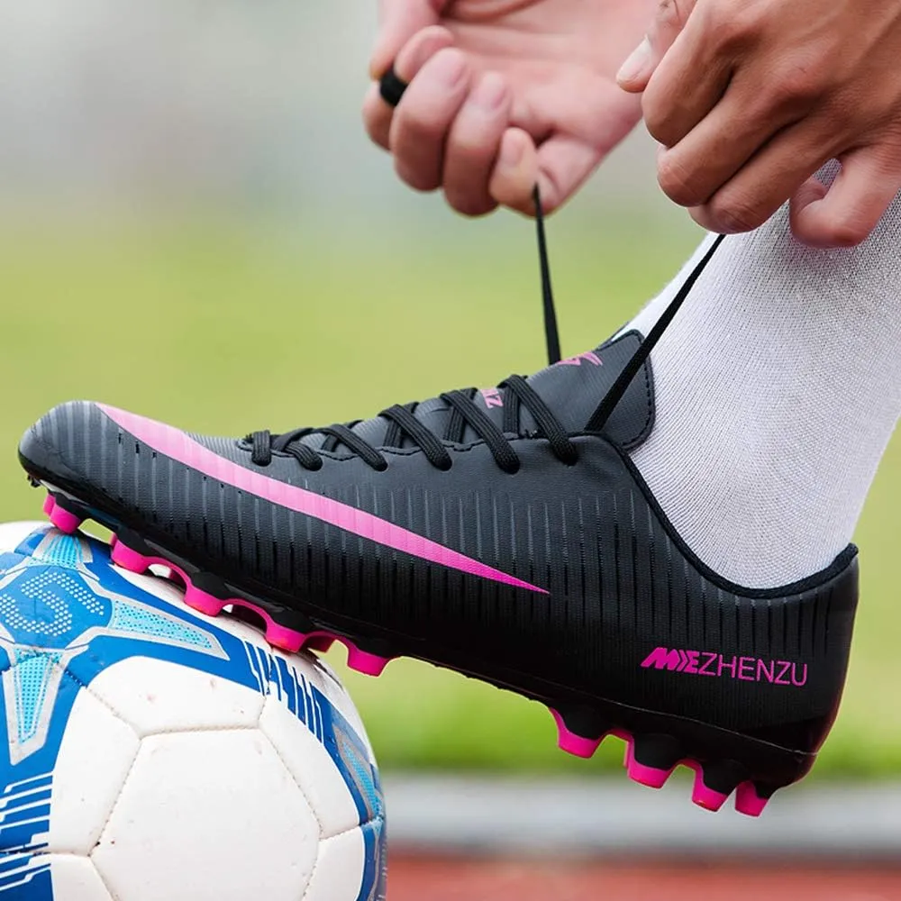 Men's Soccer Training Shoes Kids Youth Outdoor Field Turf Soccer Cleats