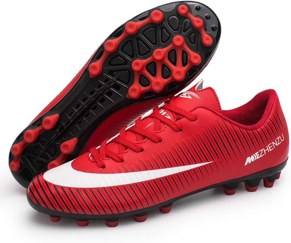 Men's Soccer Training Shoes Kids Youth Outdoor Field Turf Soccer Cleats