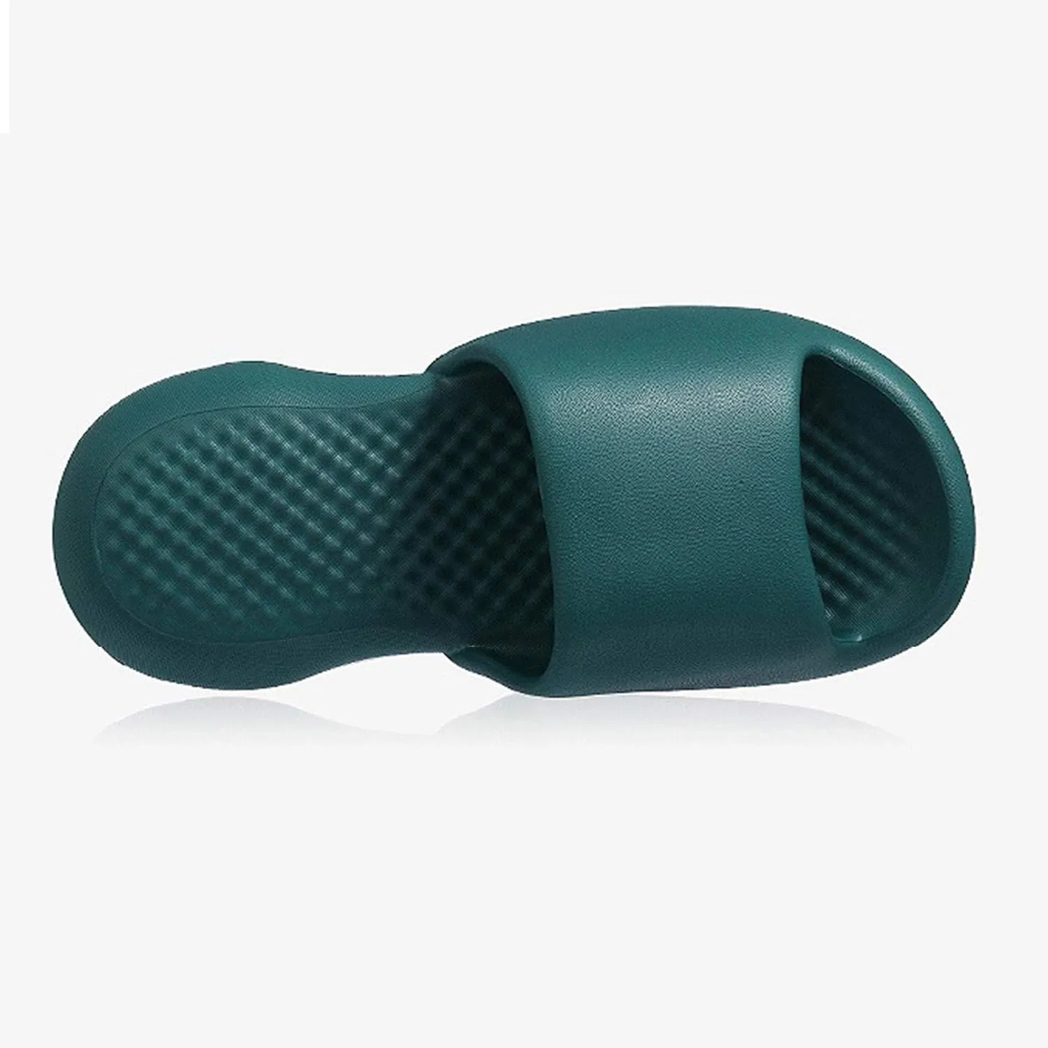 Mens Womens Non Slip Quick Drying Shower Slides Bathroom Sandals Ultra Cushion Thick Sole Cloud Slippers for Women and Men Ultra Soft Foldable Travel Slippers Lightweight Vacation Accessories