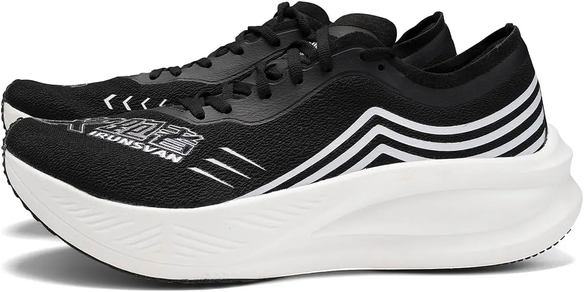 New Carbon Plate Running Shoes for Men Breathable Cushioning Sports Non-Slip PB Lightweight Rebound Road Sneakers