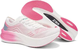 New Carbon Plate Running Shoes for Men Breathable Cushioning Sports Non-Slip PB Lightweight Rebound Road Sneakers