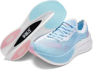 New Carbon Plate Running Shoes for Men Breathable Cushioning Sports Non-Slip PB Lightweight Rebound Road Sneakers